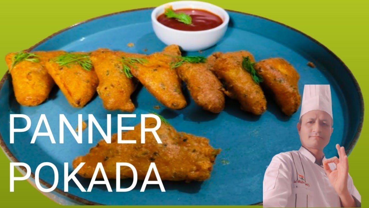 UNIQUE PANNER POKADA RECIPE। RESTAURANT STYLE, पनीर पकड़े @CHEFHANGLAKITCHEN 