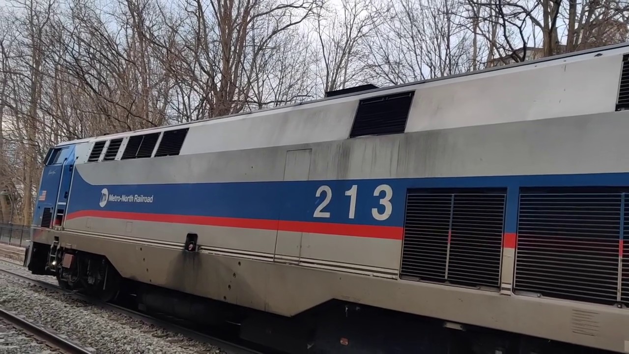 The Sound: Two Metro-North Railroad P32AC-DM Diesel Locomotives Departing Cold Spring | Hudson Line