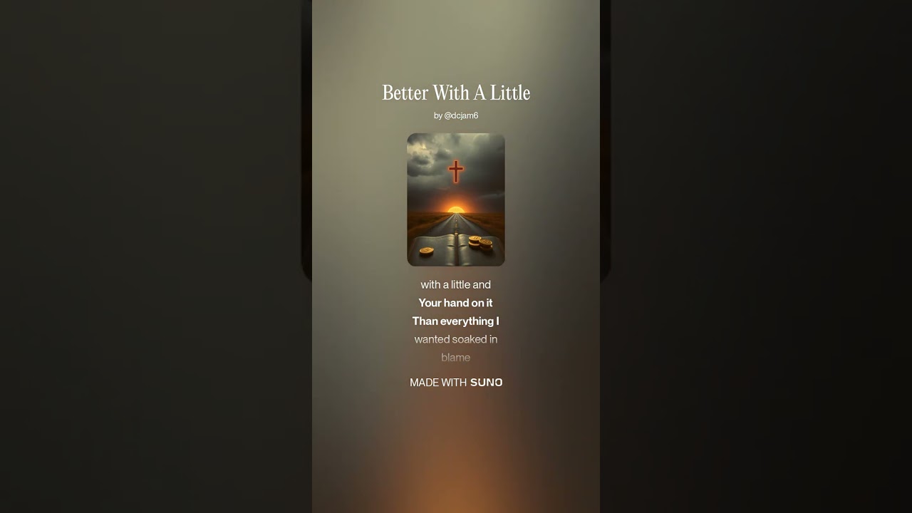 Better With A Little#christianmusic
