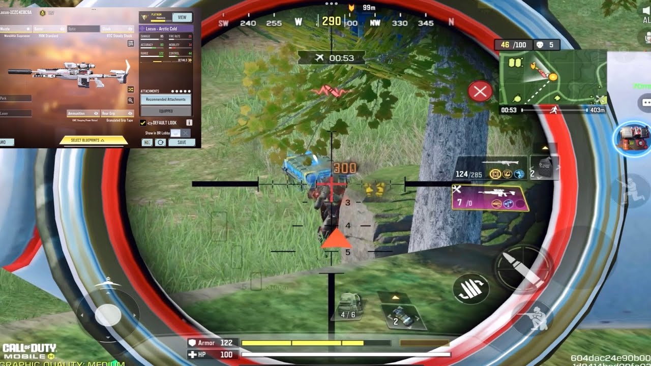 1 SHOT KILL BEST LOCUS LOADOUT CODM BR | Best LOCUS GUNSMITH in CODM BR | Solo vs Squads