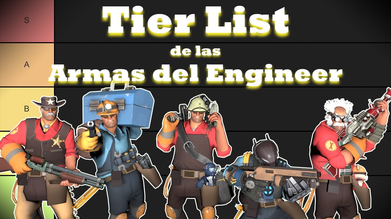 Tier List: Armas del Engineer | Team Fortress 2