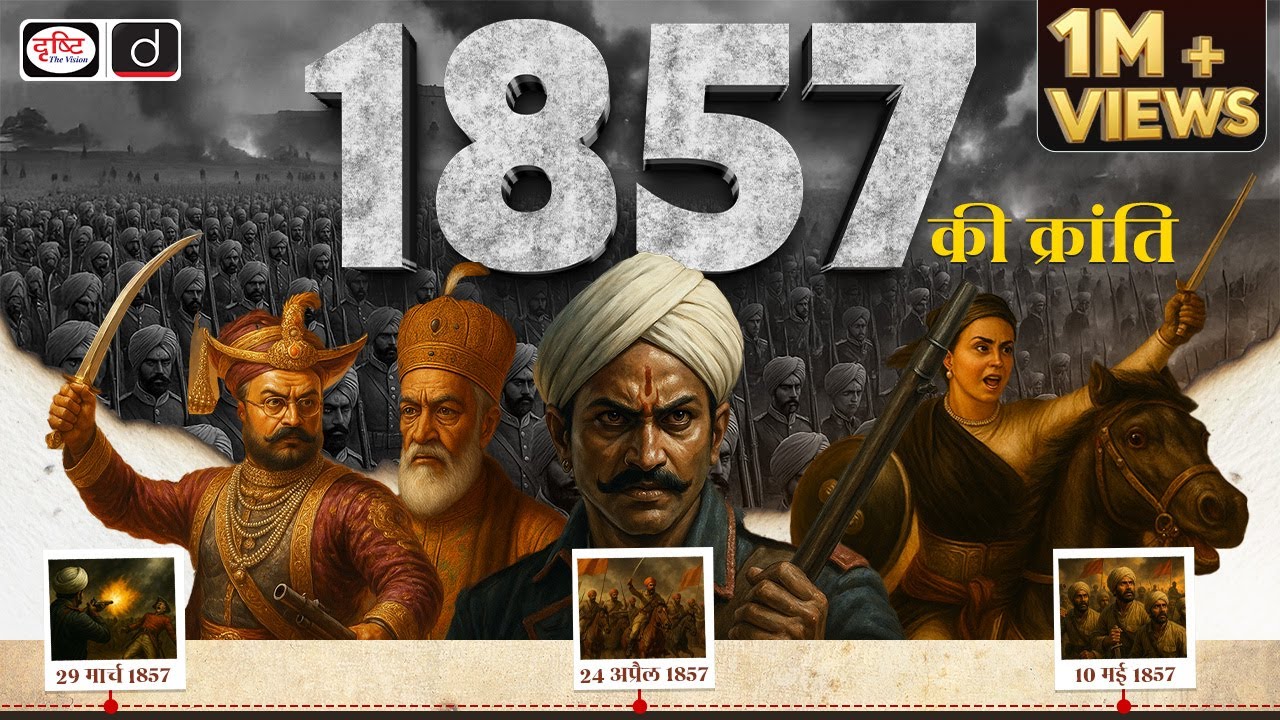 The Revolt of 1857 | India’s First War of Independence | Indian History | Drishti IAS