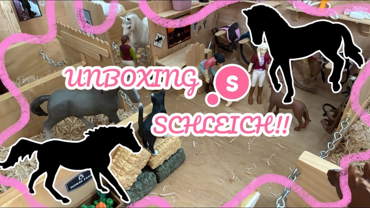 Unboxing Schleich! 10 New Schleich! 🐴
