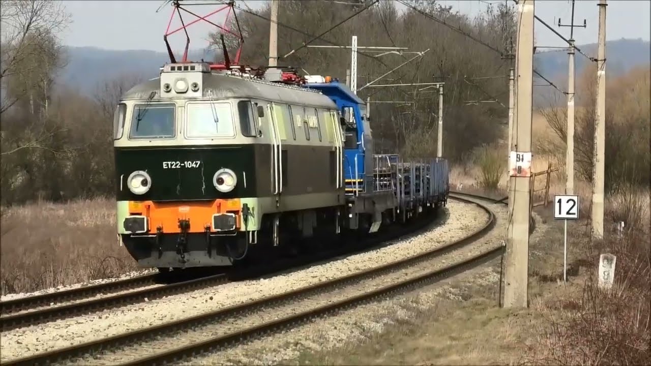 Pierwszy transport szyn na odbudowe linii 322 do Lądka Zdroju i Stronia Śląskiego 10.03.2026r.