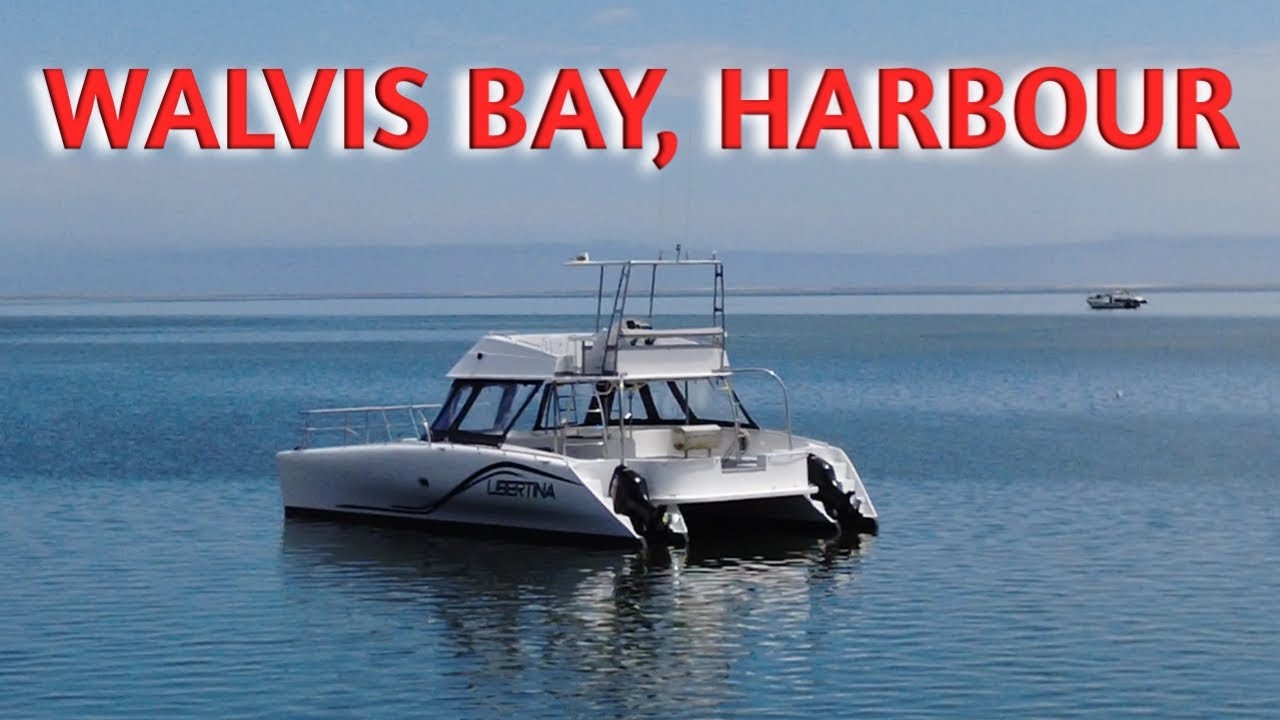 WALVIS BAY, HARBOUR ...GUMALA KAMI SANDALI SA HARBOUR DITO SA NAMIBIA 🇳🇦