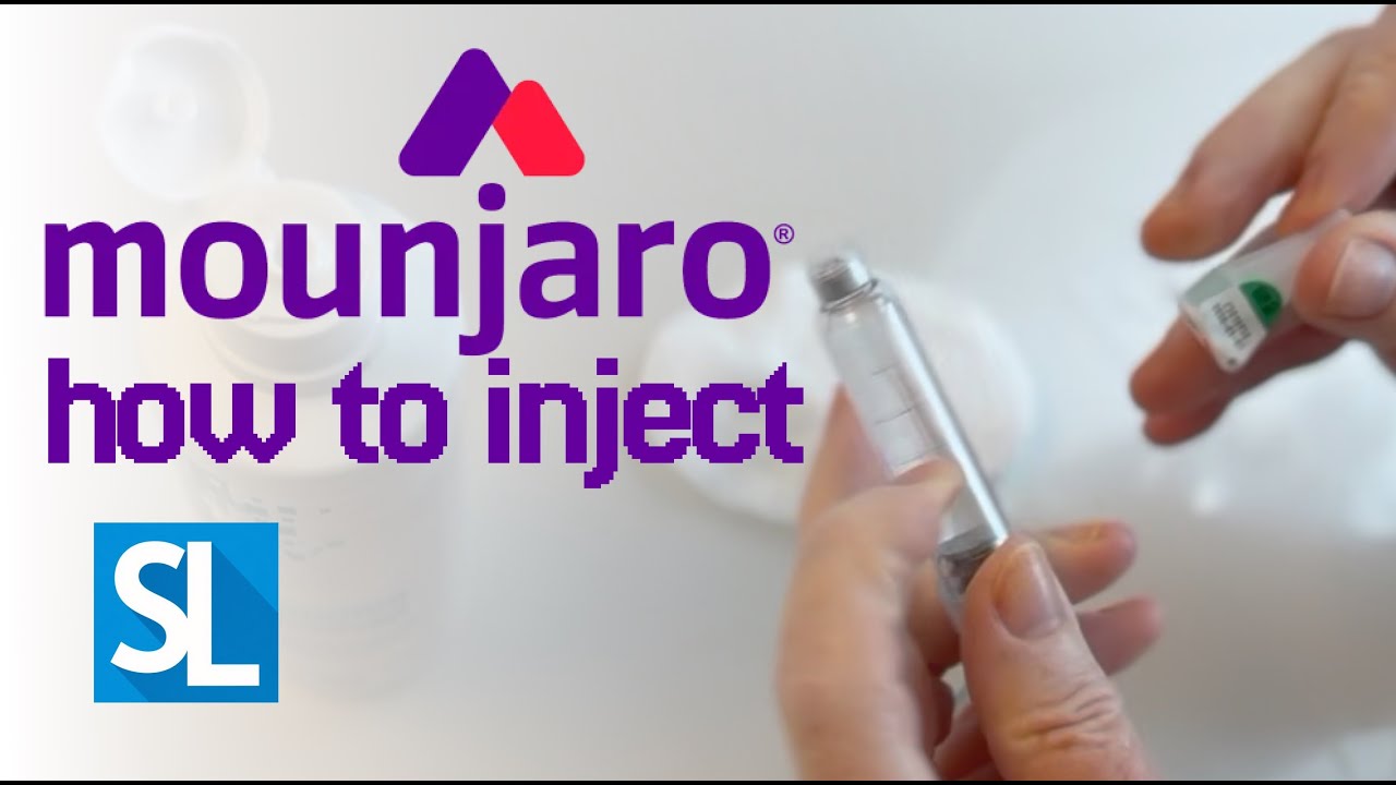 Mounjaro pen - How to use step by step