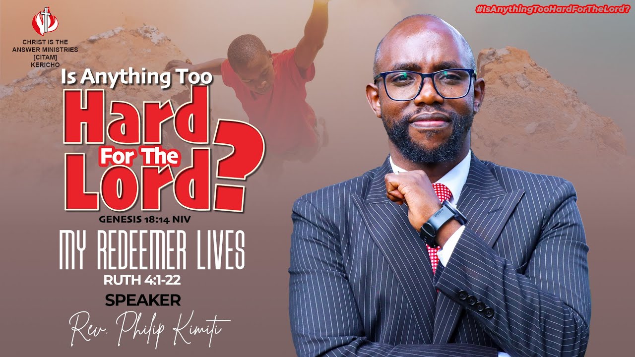 CITAM KERICHO SUNDAY SERVICE 25/1/2026#IS ANTHING TOO HARD FOR THE LORD?