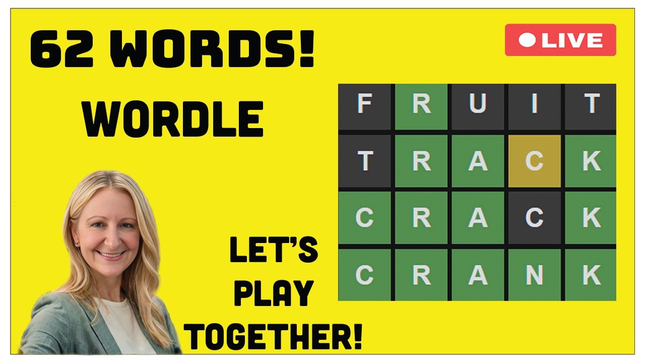 🎯 62 WORDLE Words in 45 Minutes: Can You Beat the Clock 🧠