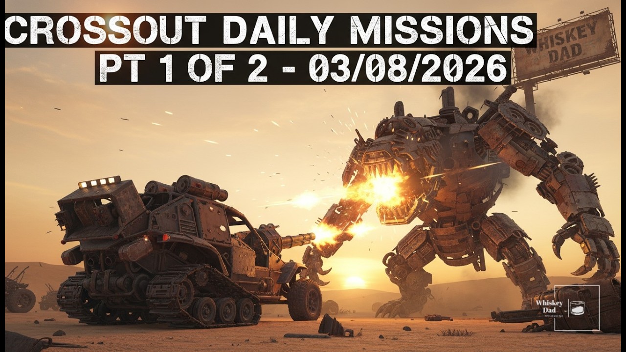Crossout Daily Missions Pt 1 of 2 - 03/08/2026