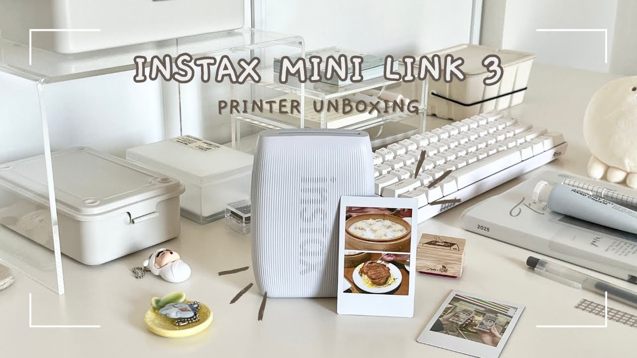 instax mini link 3 [unboxing] 🤍