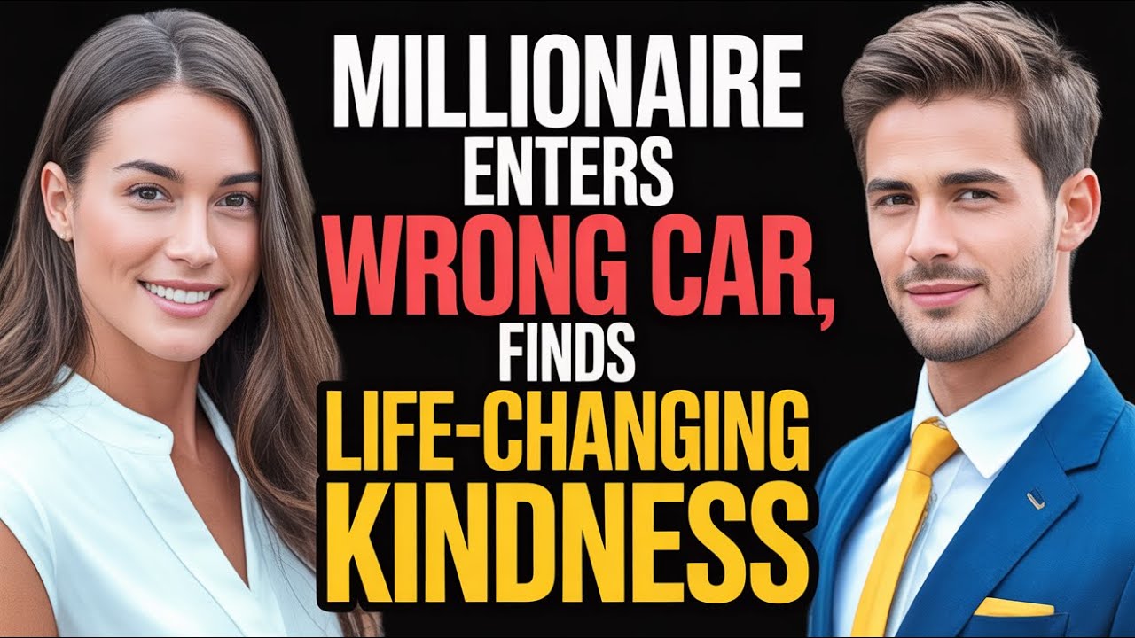 AMAZING Moment: Millionaire Mistakenly Jumps into Wrong Car, DISCOVERS Unexpected Kindness Inside!