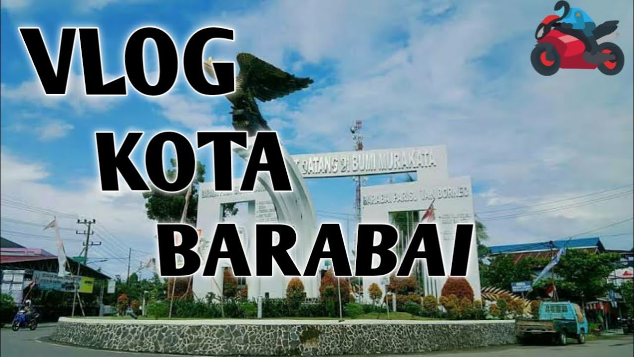 Suasana di kota barabai