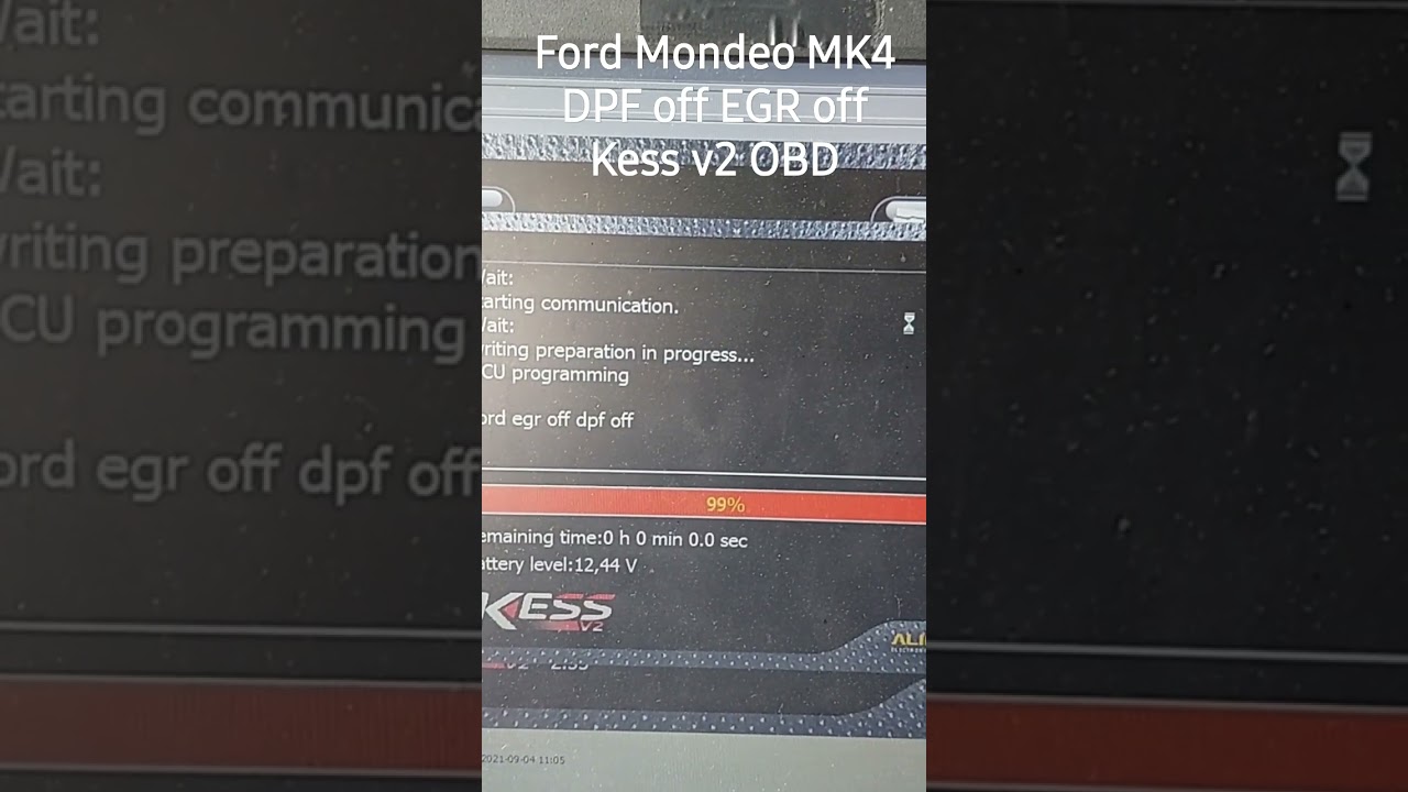 Ford Mondeo MK4 2.0 TDCI   AZBA DPF off EGR off via OBD Kess v2