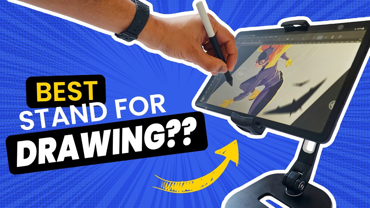 Лучшая подставка для планшета для рисования? | Обзор AboveTek Tablet Stand Artist