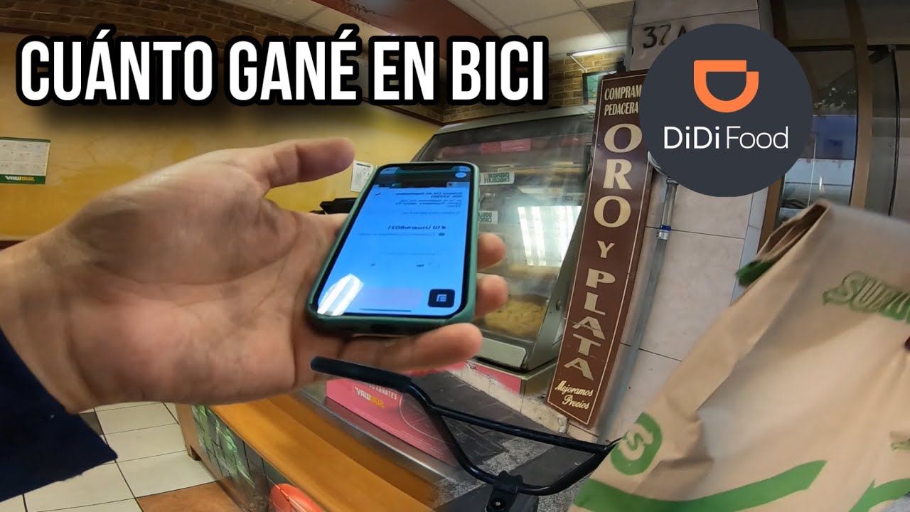 REPARTIENDO DIDI EN BICICLETA POR 1 HORA 💀