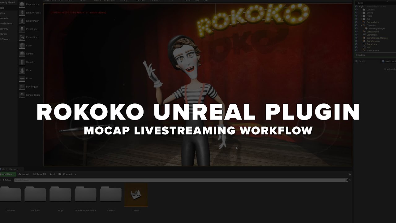Rokoko Unreal 4.25 plugin - mocap livestream workflow, Smartgloves, Smartsuit Pro, and Face Capture