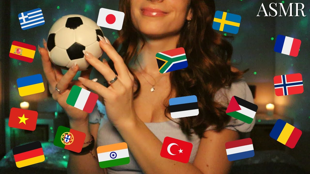ASMR | Trigger Words in Different Languages with Tingly Triggers