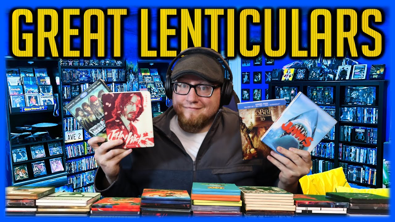 Lenticulars Are Underrated: DVD Blu-ray & 4K Collection Showcase