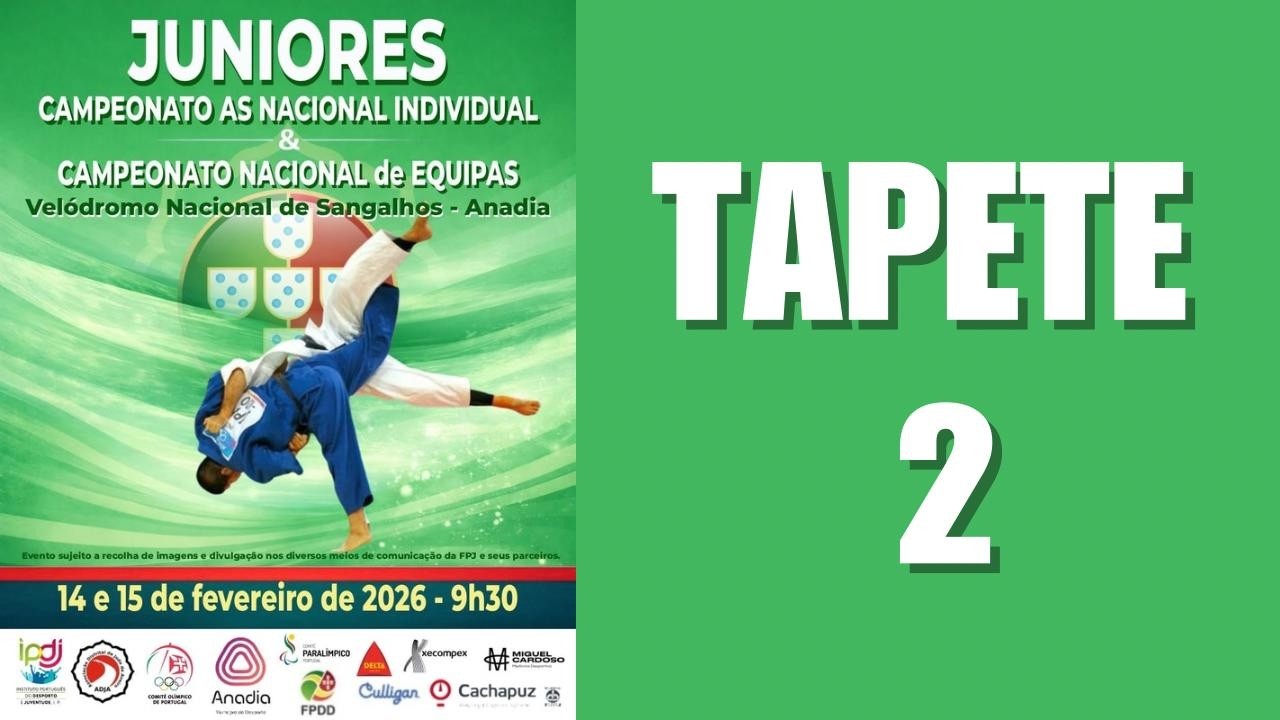 Campeonato AS Nacional Juniores 2026 - Finais - Tapete 2