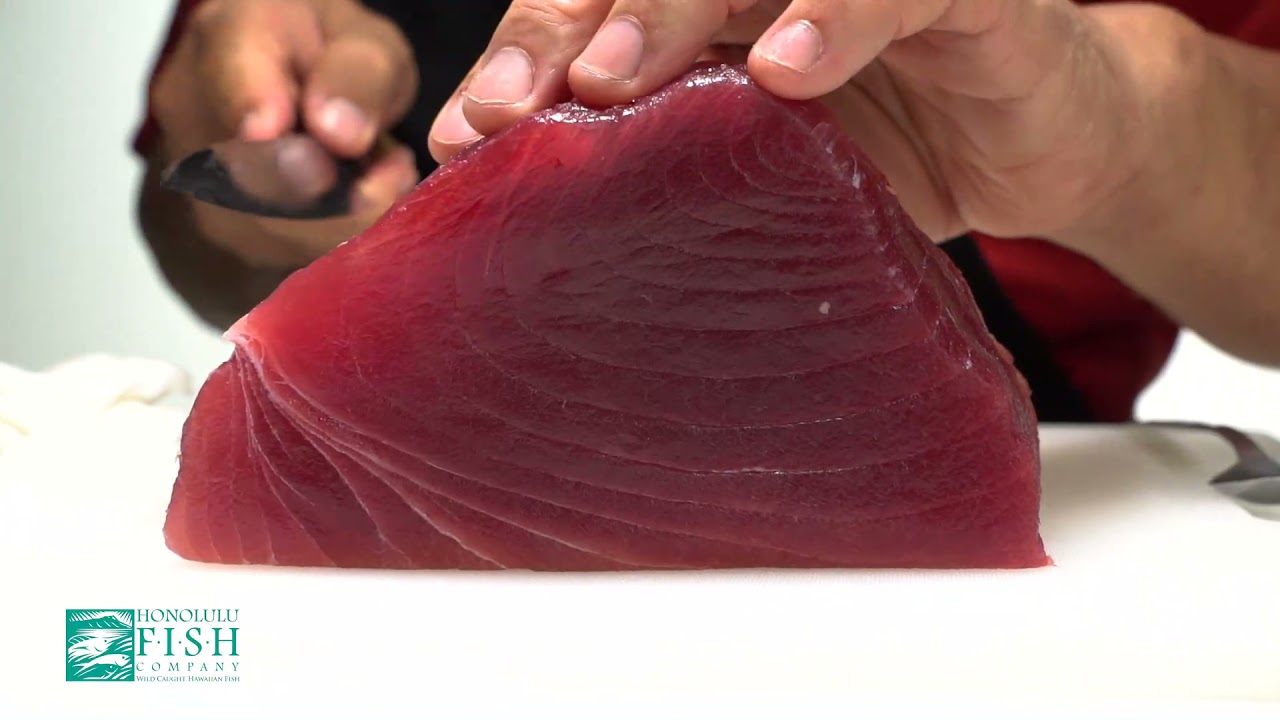 Honolulu Fish Company - Sashimi Cutting Demonstration