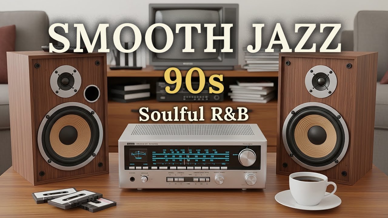 Relaxing Smooth Jazz 90s - Calm Instrumental Music for Peaceful Evenings & Unwind