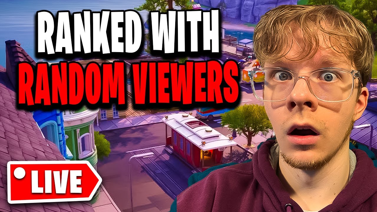 Pushing Unreal Ranked With Random Viewers in My Chat