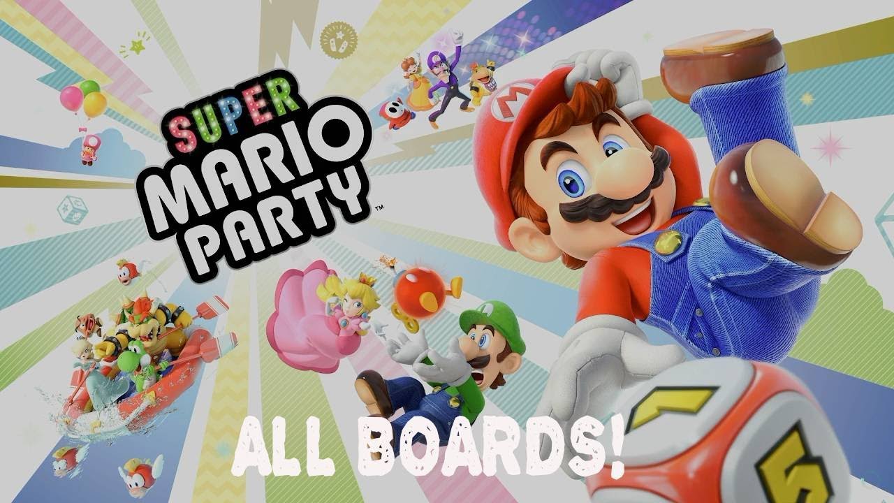 SUPER MARIO PARTY - ALL BOARDS & RIVER SURVIVAL - (NINTENDO SWITCH 2)