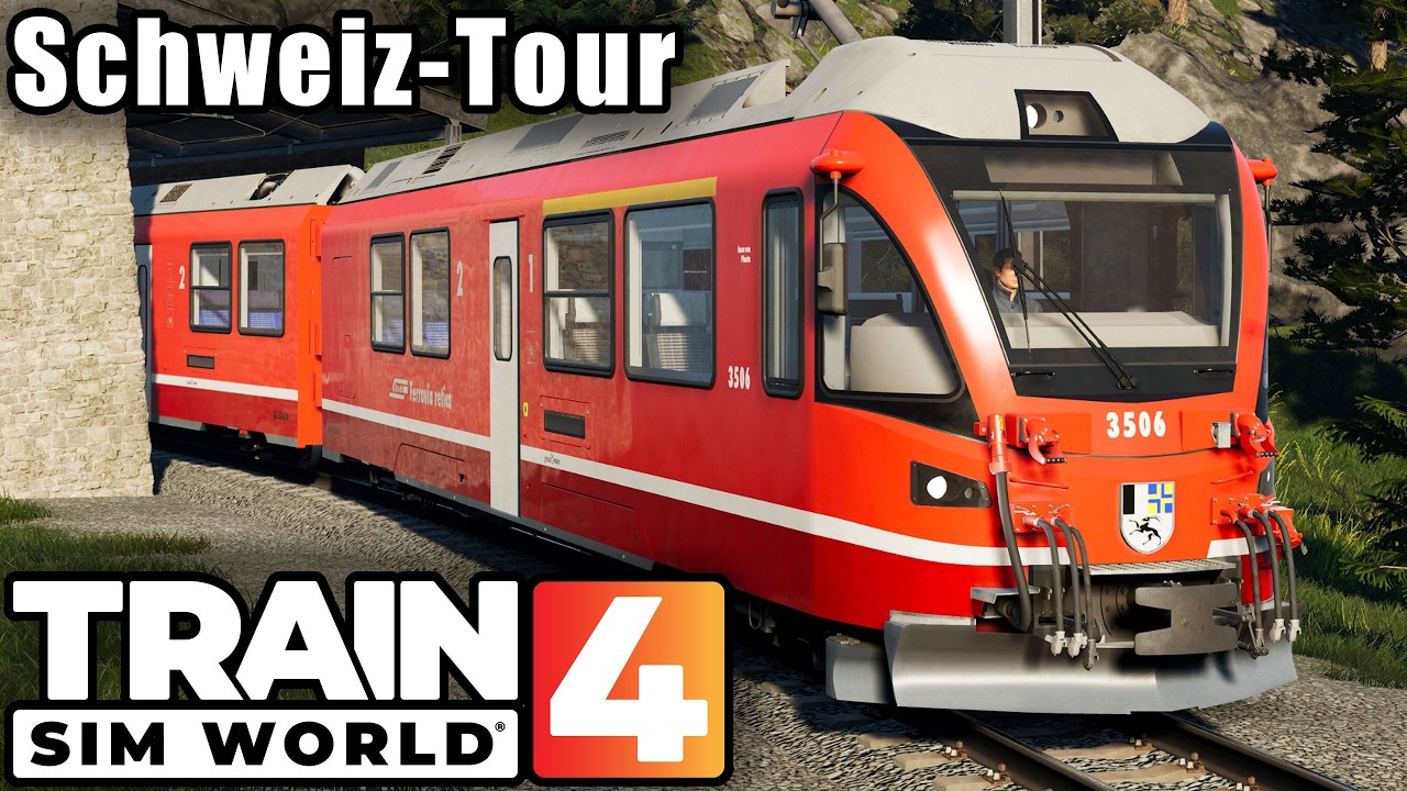 Die große Schweiz-Tour im Sommer | Train Sim World 4