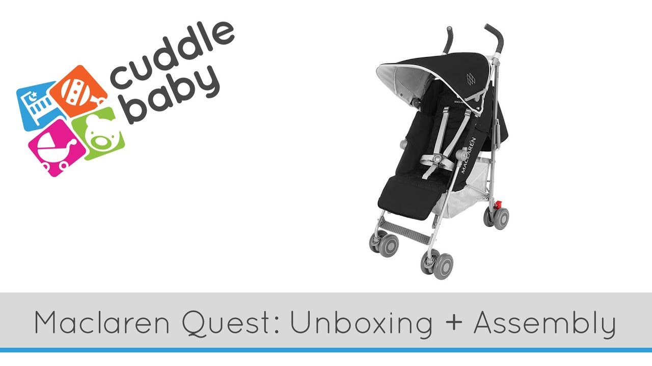 Maclaren Quest Stroller - Unboxing and Assembly