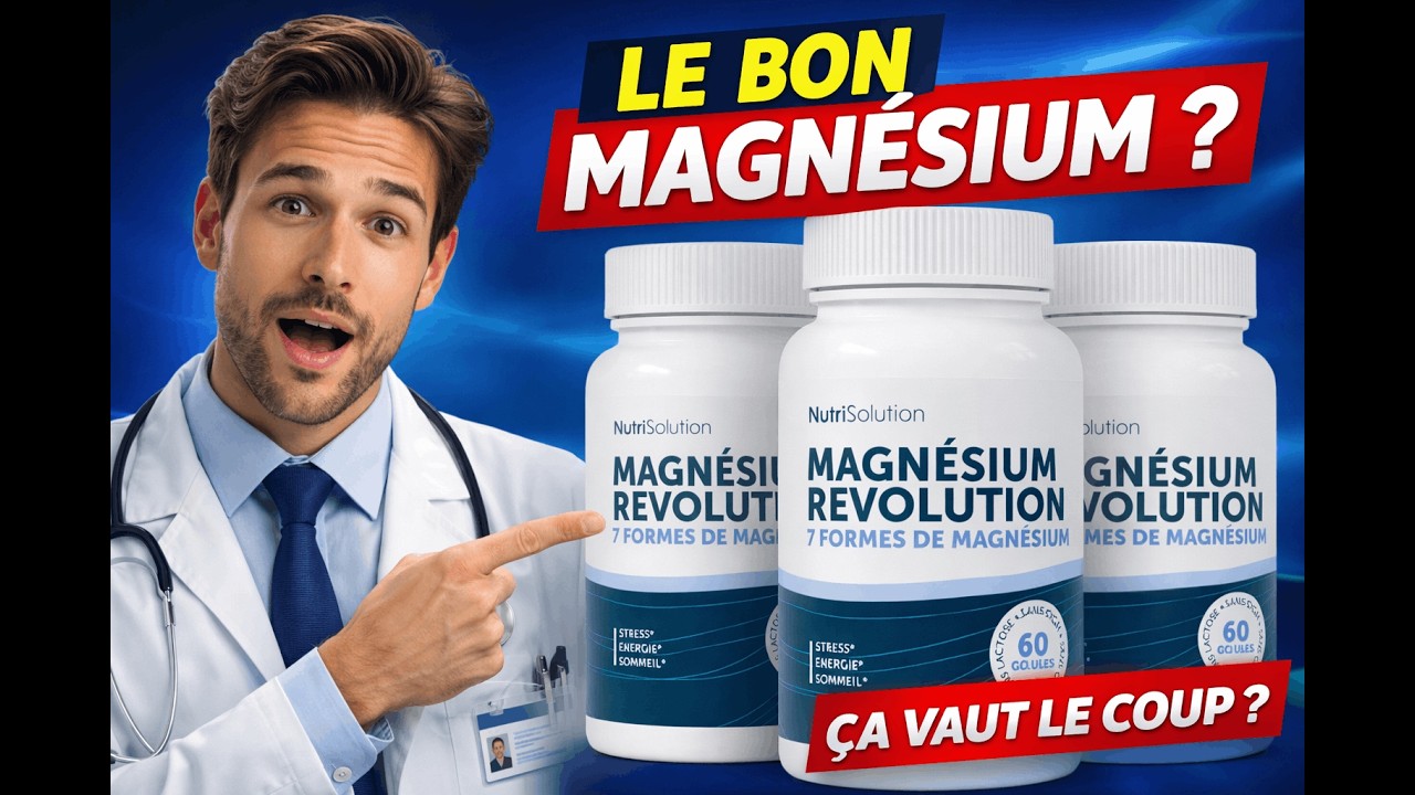 Quel magnésium choisir  Avis sur Magnésium Révolution (7 formes) + prix