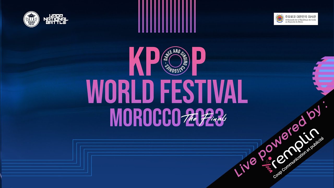KPOP World Festival Morocco 2023 The Final