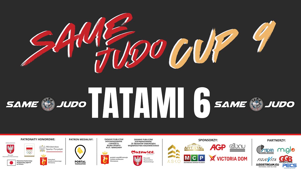 DAY 1 TATAMI 6 - SAME JUDO CUP 9 2025