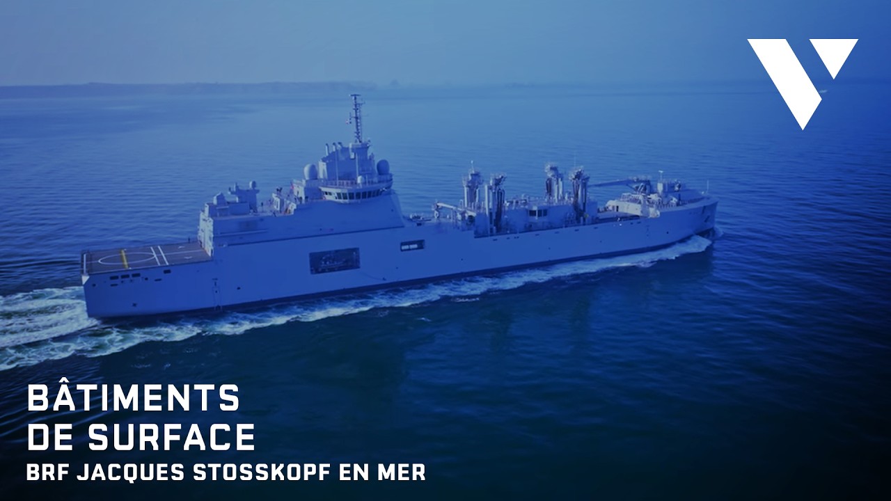BRF Jacques Stosskopf en mer / at sea