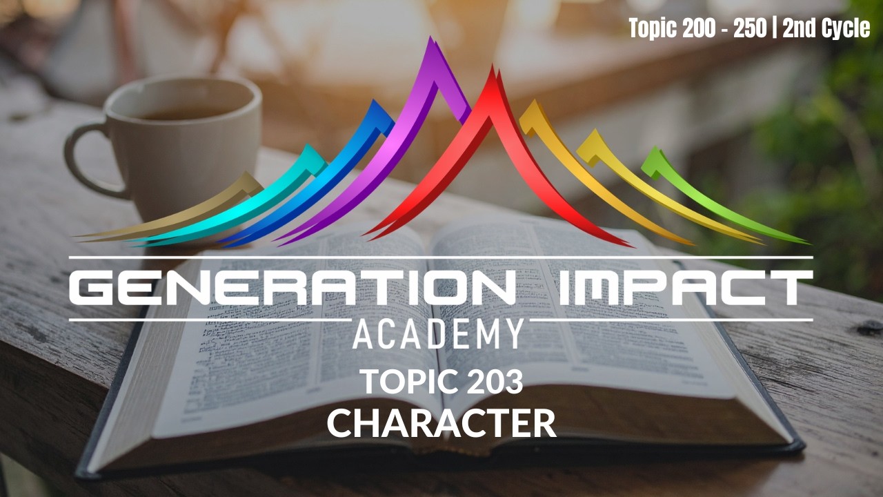 Характер | Лекция по теологии в библейском колледже | Пастор Лесли Хессель