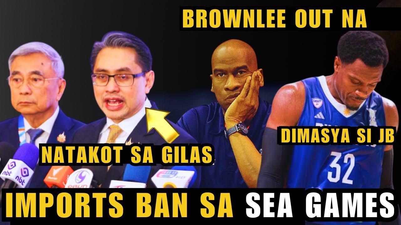 JUSTIN BROWNLEE INALIS ng THAI sa SEA GAMES ! AYAW ng MGA NATURALIZED | PALIT LINEUP si COACH BLACK