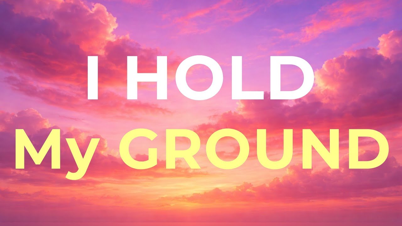 I HOLD MY GROUND 🔥 | Powerful Motivational Song | Stay Strong