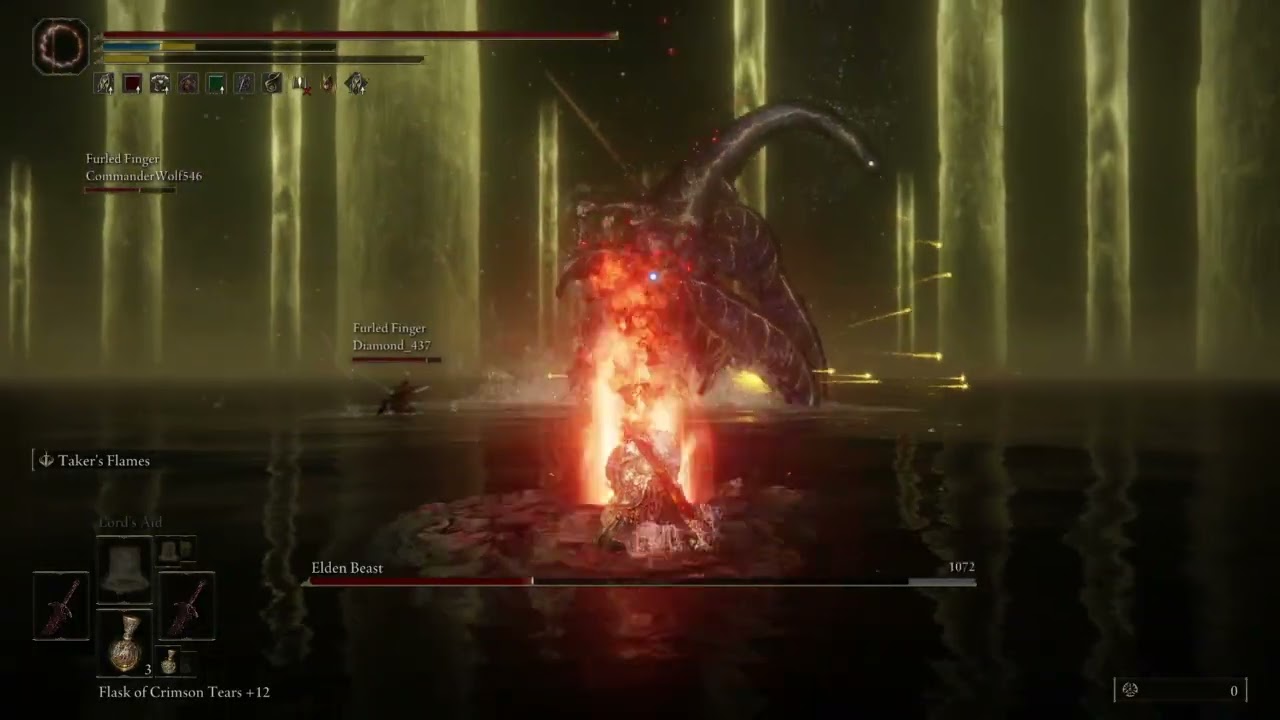 Final Boss  Frenzied Flame Ending Ng++ PS4 ELDEN RING™