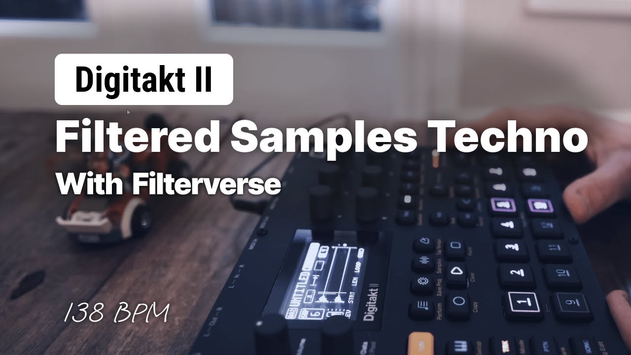 Filtered Samples Techno + With Filterverse | 138 BPM | 4K | 2025