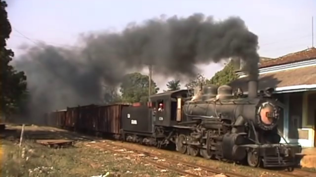 🚂 Steam Train Compilation 2020 HD Vol.94 - Cuba - Caribbean - America