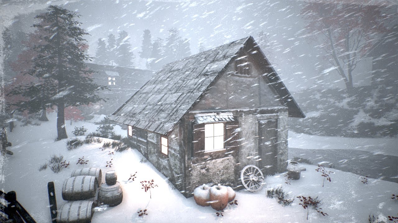 -40 at the ARCTIC STATION and Sounds of a BRUTAL icy snow storm & FROSTBITTEN OUTPOST BLIZZARD NIGHT
