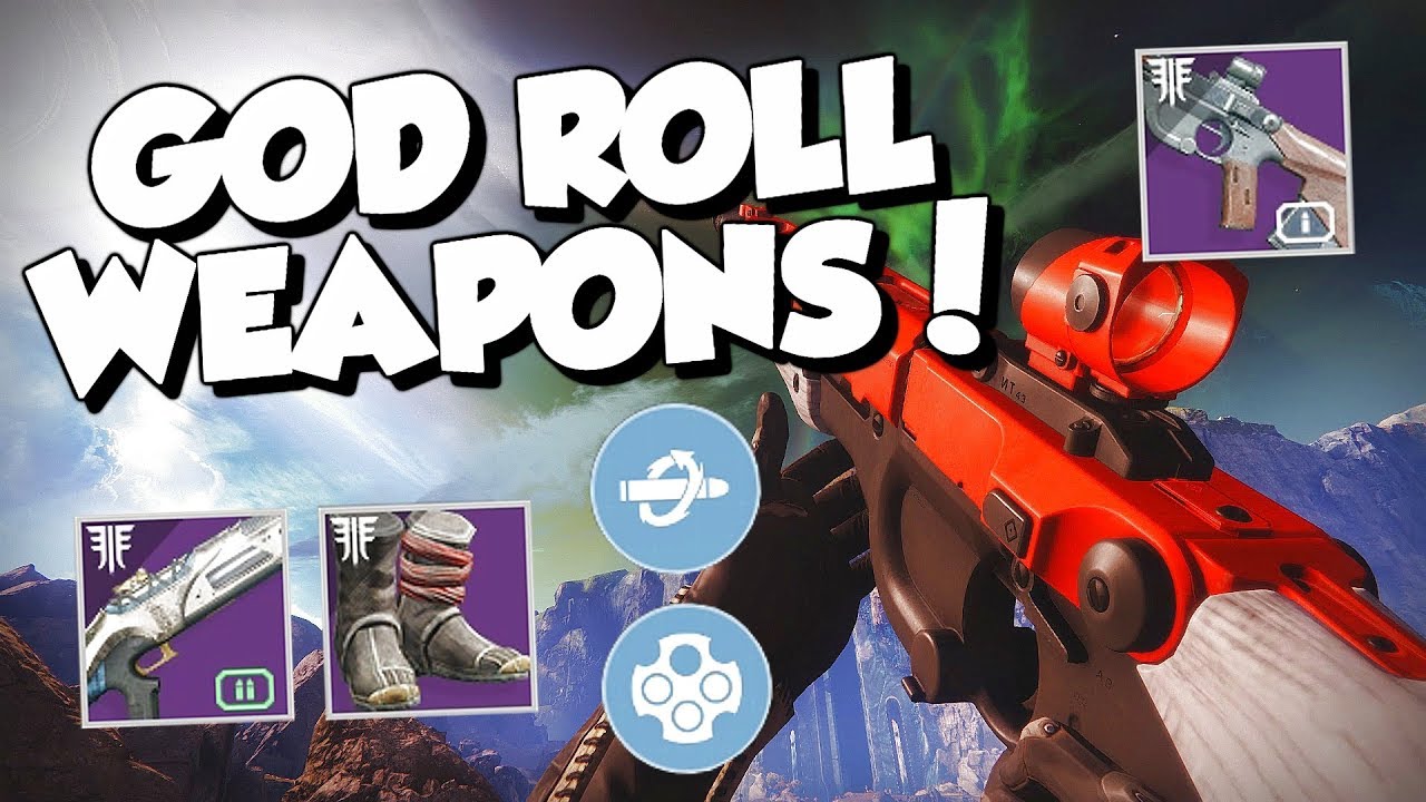 My GOD ROLL Weapons and Armor! What Perks Should You Get? [Destiny 2 Forsaken]
