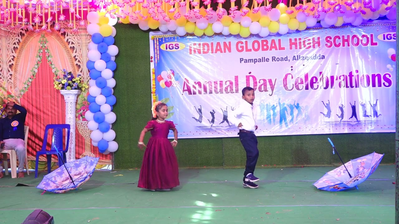 DANCE BY  IGS UKG STUDENTS