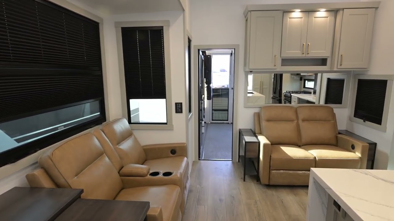 2026 Brinkley Model G 4100 Toy Hauler RV Trailer Full Interior Tour - Blue Compass RV Utah - 4K UHD