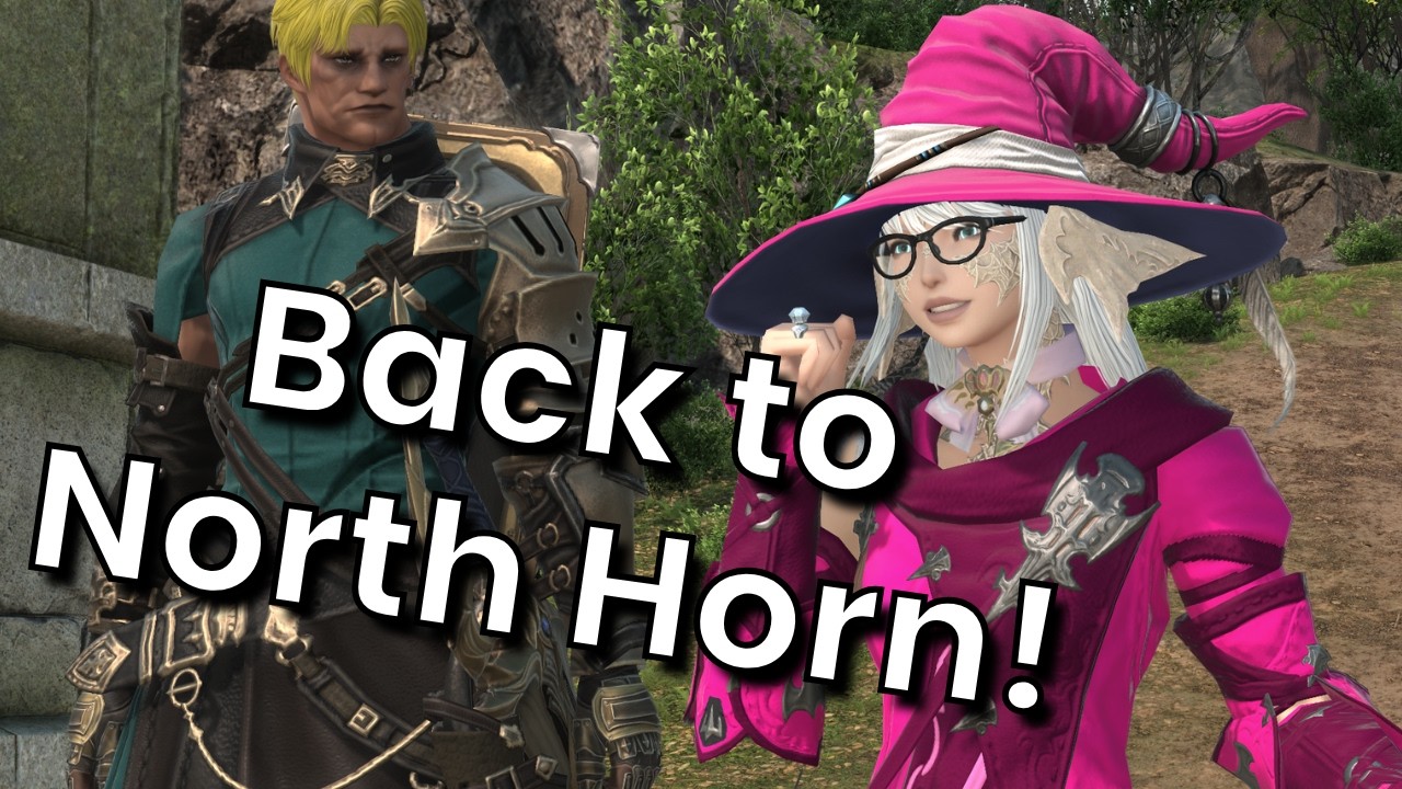 Hanging out in North Horn! FFXIV Dawntrail