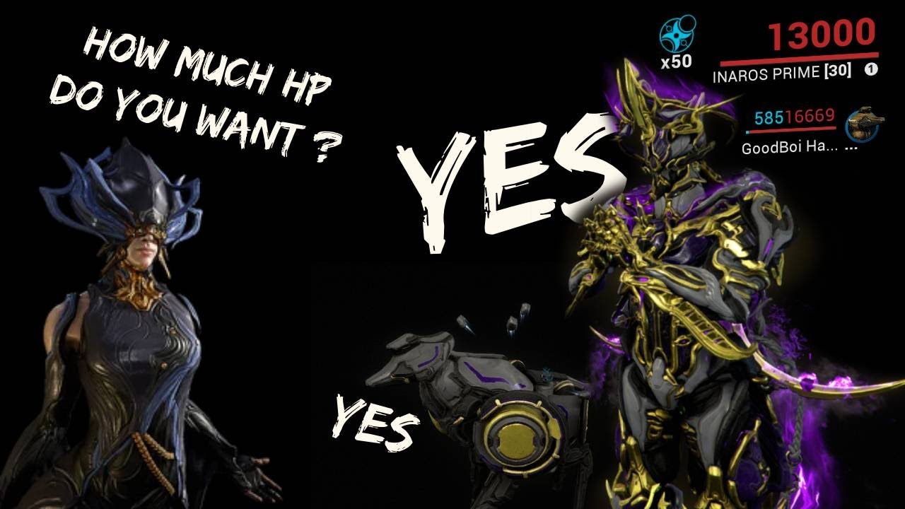 Warframe | The Healthiest Boy | Inaros Prime