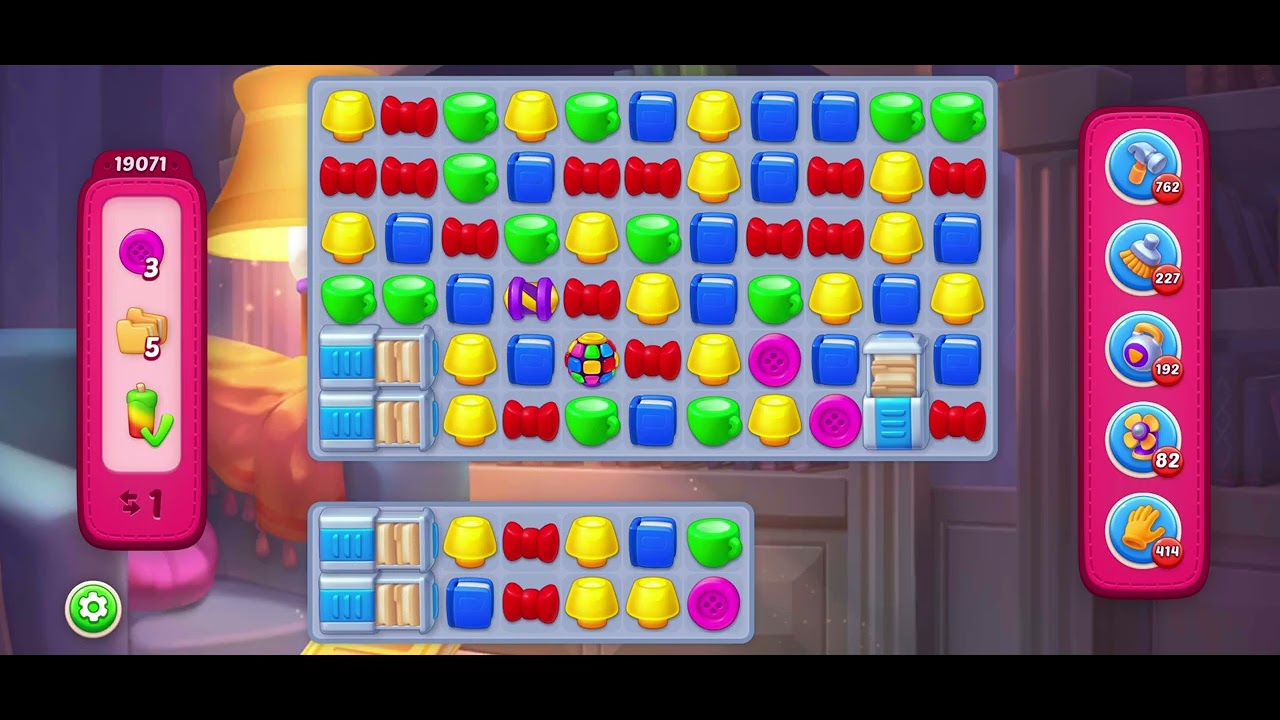 Homescapes Level 19071  -- No cheats