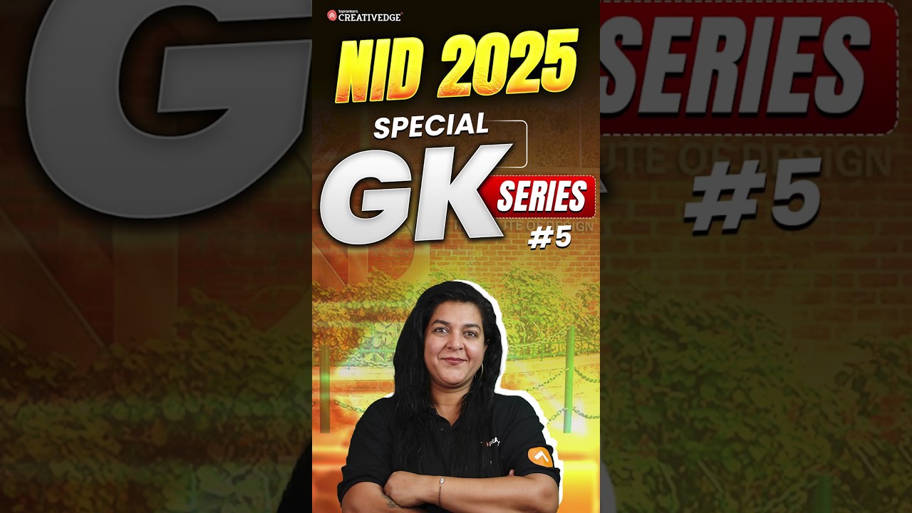 Must-Know GK Questions for Competitive Exams & NID Entrance | NID 2025 Special GK Series #5| #shorts