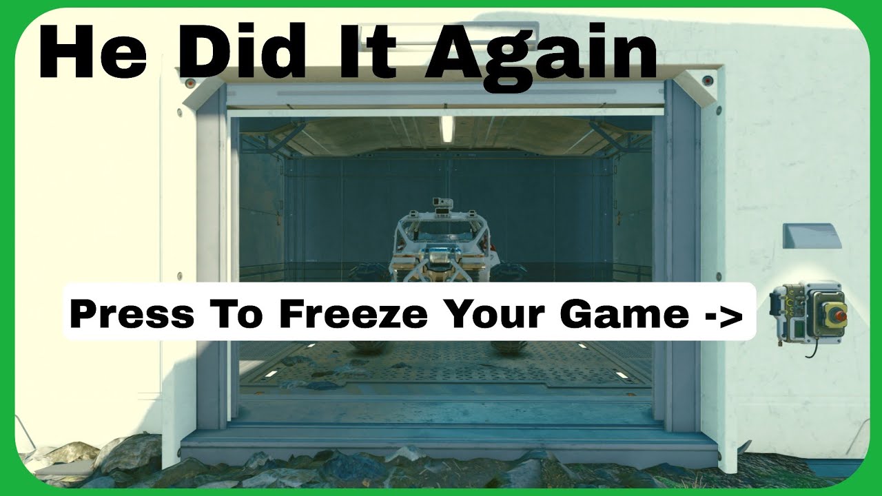 Как Bethesda это допустила? | Обзор функционального гаража для вашего аванпоста в Starfield