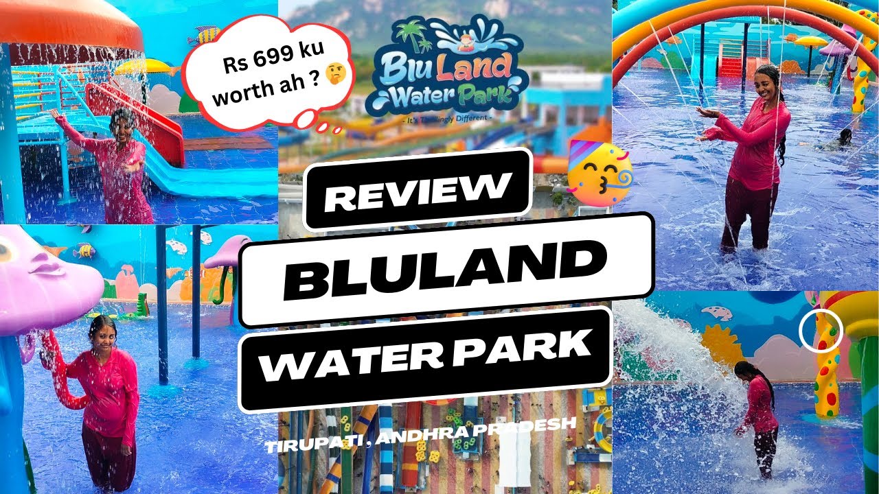 Bluland water park tirupati 🌊 | price and full details 😻 | #blulandwaterpark