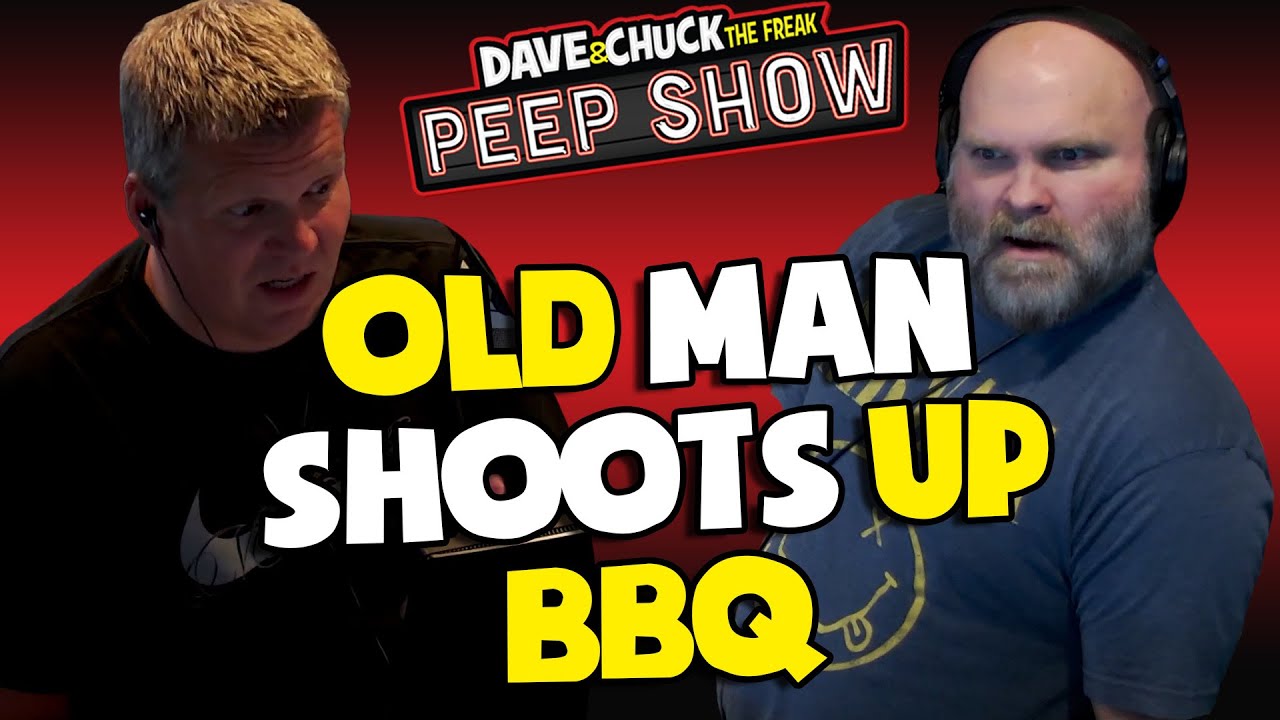 Old Man Shoots Up BBQ